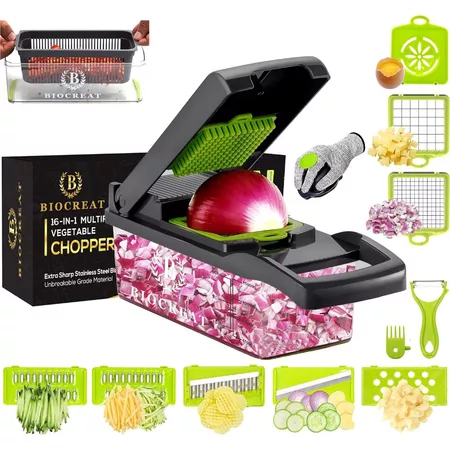 Imagem 2 do produto Cortador Multifuncional Fatiador de Verduras