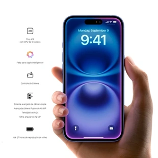 Imagem 7 do produto iPhone 16 128GB Original, Lacrado e com Garantia Apple!