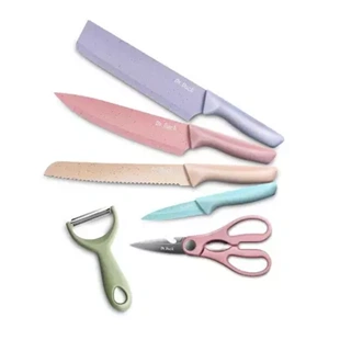 Imagem 4 do produto Kit de Facas Inox Coloridas