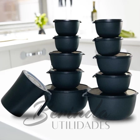 Imagem 5 do produto Kit Boll com Potes Redondos e Jarra 11 Peças