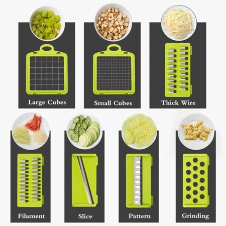 Imagem 3 do produto Cortador Multifuncional Fatiador de Verduras