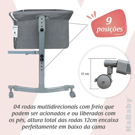 Imagem 6 do produto Berço Moisés Co-Bed KaBaby