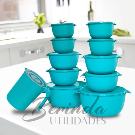 Imagem 4 do produto Kit Boll com Potes Redondos e Jarra 11 Peças