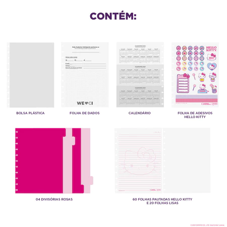 Imagem 6 do produto Caderno Inteligente Hello Kitty Tamanho A4