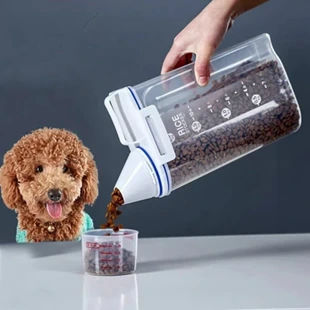 Pote Porta Ração Hermético com Dispenser