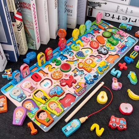 Imagem 2 do produto Brinquedo Educativo Montessori de Madeira