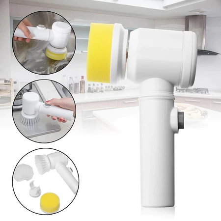 Imagem 3 do produto Escova Elétrica de Limpeza 5 em 1