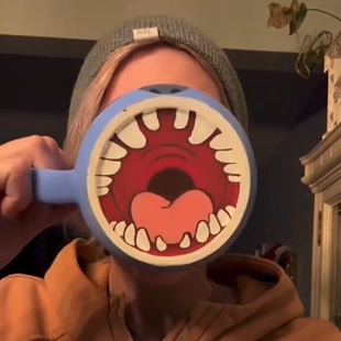 Caneca Stitch Bocão Original Disney