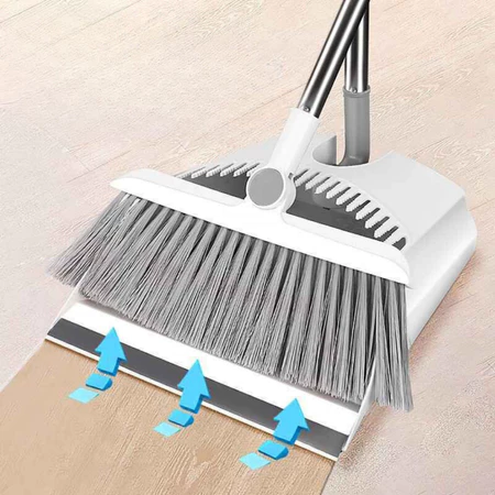 Imagem 2 do produto Kit de Limpeza com Vassoura e Pá de Lixo Dobrável