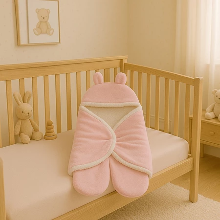 Imagem 4 do produto Saco de Dormir Bebê Ursinho com Sherpa