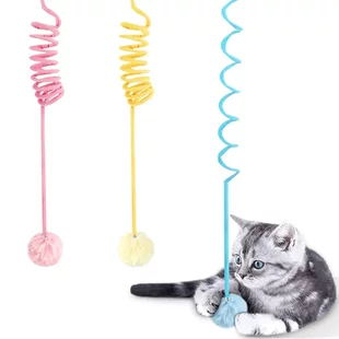 Brinquedo Bola Gato Interativo com Sino e Corda