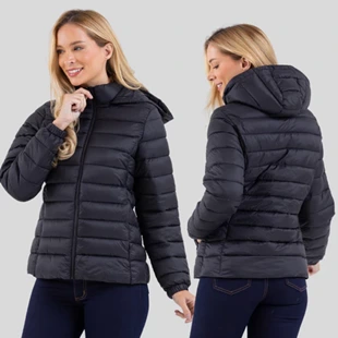 Jaqueta Microfibra Feminina Bobojaco Puffer