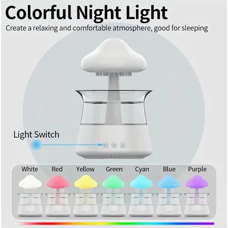 Imagem 2 do produto Simulador de Chuva e Umidificador com Luzes LED
