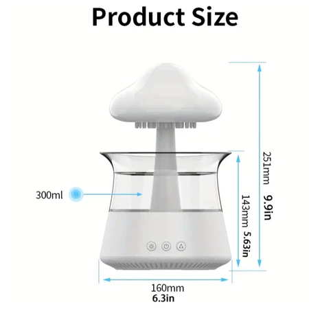 Imagem 4 do produto Simulador de Chuva e Umidificador com Luzes LED