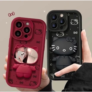 Capa Kitty Espelho Macia para Samsung