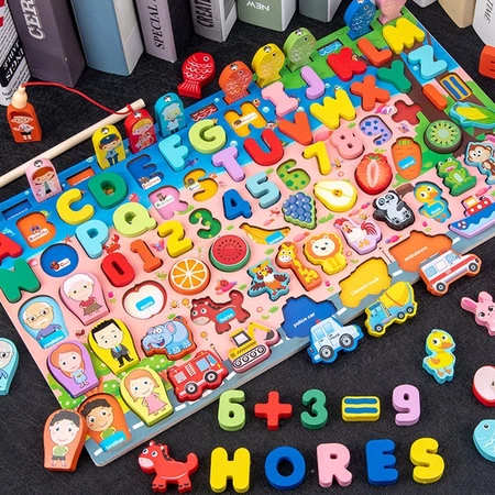 Imagem 4 do produto Brinquedo Educativo Montessori de Madeira