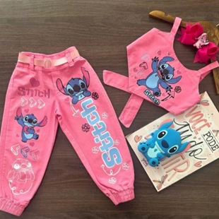 Conjunto Infantil Menina Stitch Blogueirinha 2 Peças