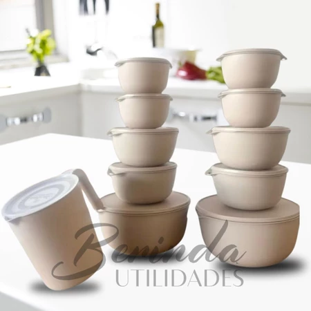 Imagem 6 do produto Kit Boll com Potes Redondos e Jarra 11 Peças