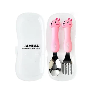 Talheres Infantil de Inox 2 Peças