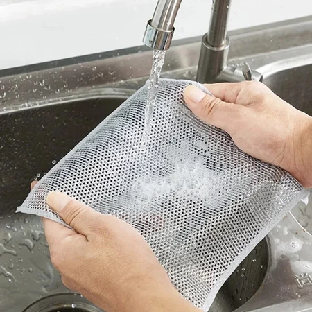Imagem 5 do produto Kit com 10 Panos de Limpeza Metálicos