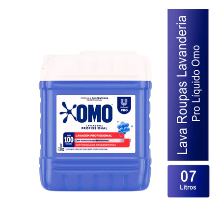 Imagem 2 do produto Lava Roupas OMO Lavanderia Pro Líquido 7L