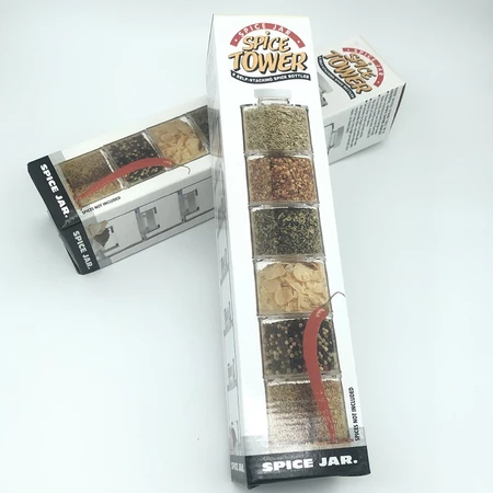 Imagem 1 do produto Porta-Temperos Spice Torre Acrílico