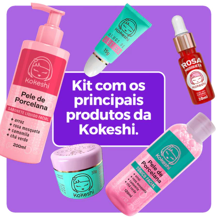 Imagem 5 do produto Kit Kokeshi Pele de Porcelana – Hidratação