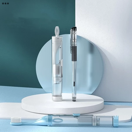 Imagem 3 do produto Kit Escova de Dentes Dobrável e Portátil