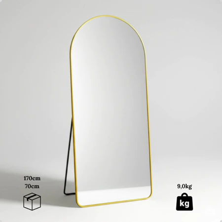 Imagem 2 do produto Espelho Base Reta com Suporte