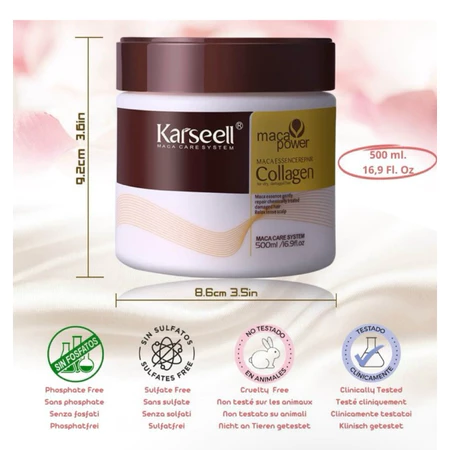 Imagem 4 do produto Máscara Karseell Collagen 500ml
