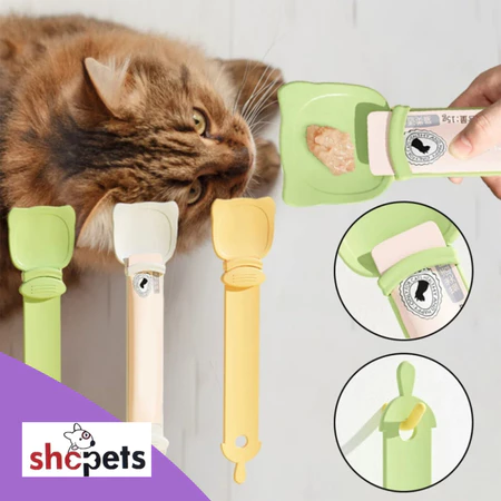 Imagem 2 do produto Colher Espremedora de Sachês para Gatos