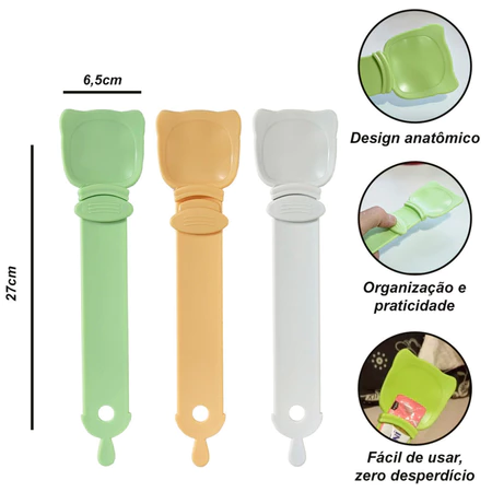 Imagem 5 do produto Colher Espremedora de Sachês para Gatos