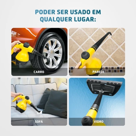Imagem 2 do produto Limpador a Vapor Higienizador 1000W