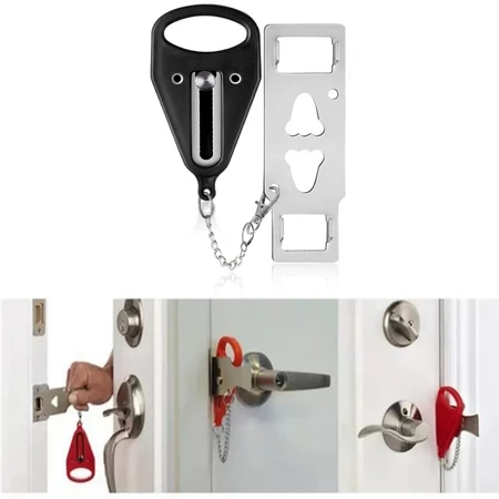 Imagem 3 do produto Fechadura Trava Porta Portátil