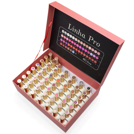 Kit Esmalte em Gel Soak-Off 49 Cores