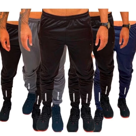 Kit 4 Calça Jogger Unissex Refletivo