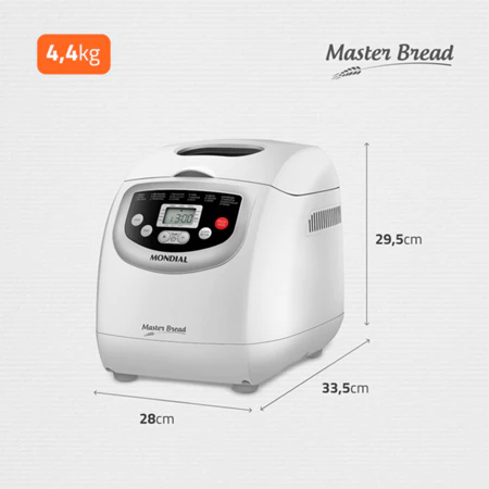 Imagem 5 do produto Panificadora Automática Mondial Master Bread NPF-54