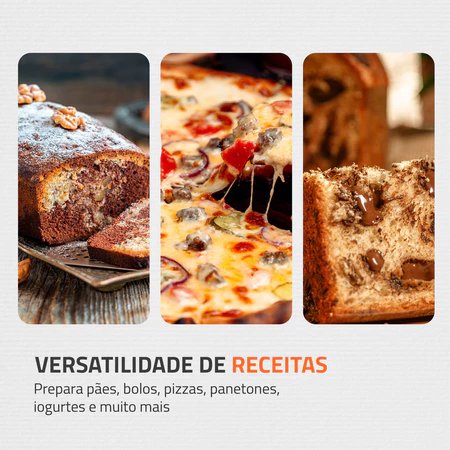 Imagem 6 do produto Panificadora Automática Mondial Master Bread NPF-54