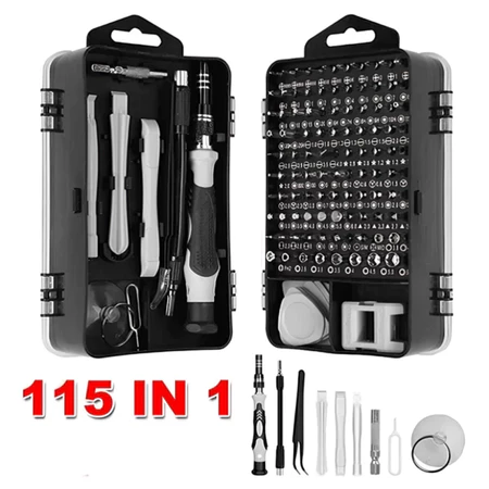Imagem 4 do produto Kit de Ferramentas de Precisão 115 Peças