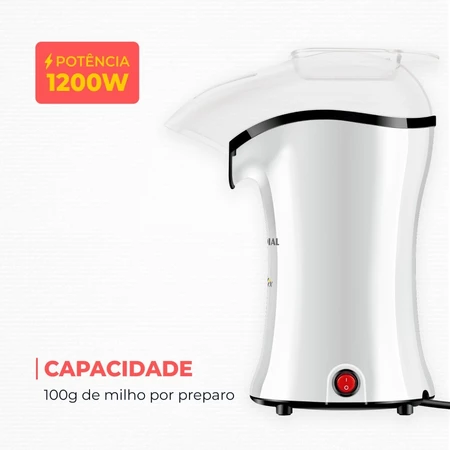 Imagem 1 do produto Pipoqueira Elétrica Mondial PopFlix