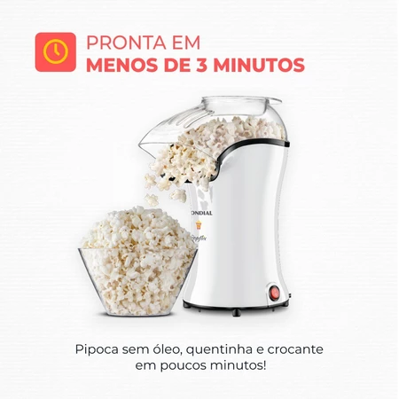 Imagem 3 do produto Pipoqueira Elétrica Mondial PopFlix