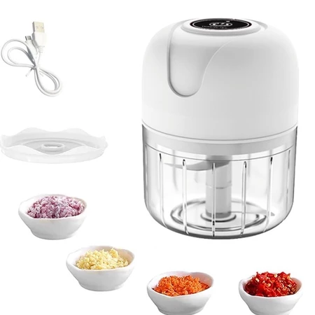 Mini Processador Elétrico de Alimentos