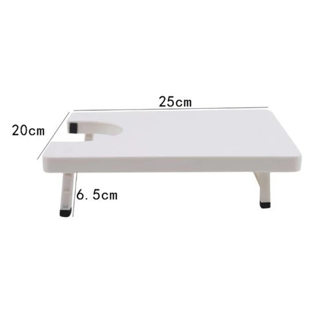 Imagem 3 do produto Kit Mini Máquina de Costura Elétrica Portátil + Mesa