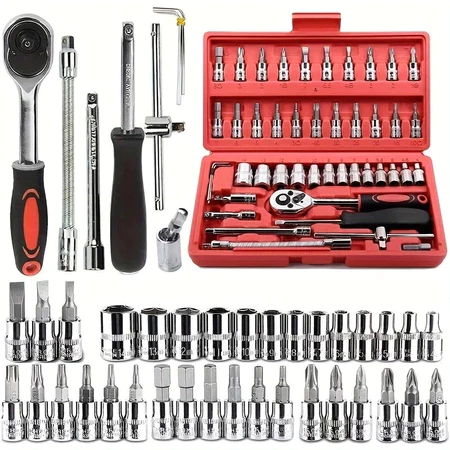 Imagem 4 do produto Kit de Ferramentas 46 Peças com Maleta