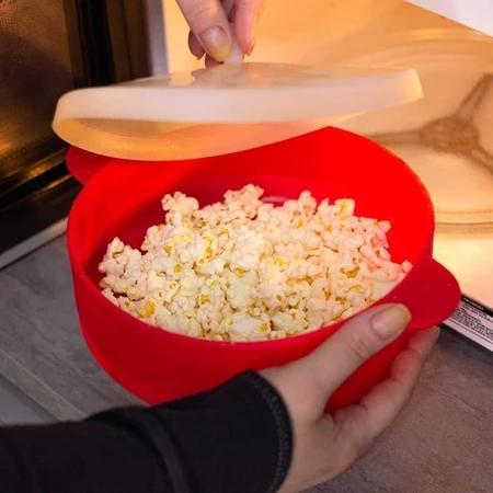 Pipoqueira de Silicone para Micro-ondas