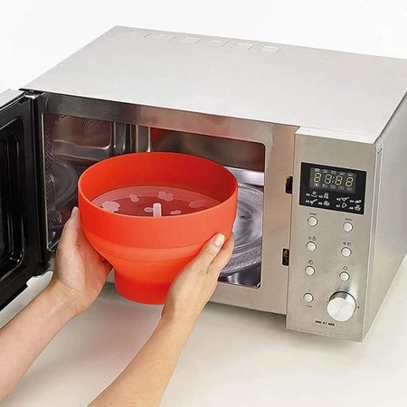 Imagem 4 do produto Pipoqueira de Silicone para Micro-ondas
