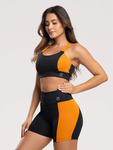 Imagem 3 do produto Conjunto Fitness Sprint Short + Top em Suplex