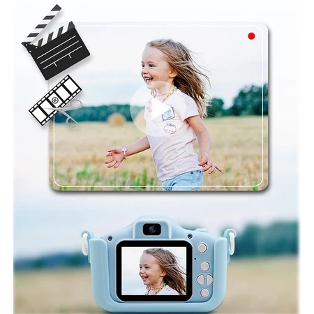 Imagem 4 do produto Mini Camera Infantil Digital Filma Tira Foto de Verdade