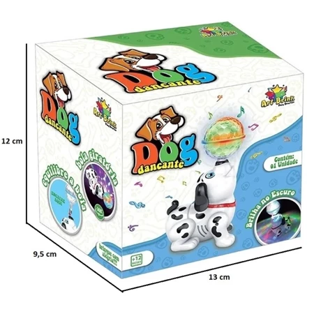 Imagem 1 do produto Cachorro de Brinquedo com Luzes e Som