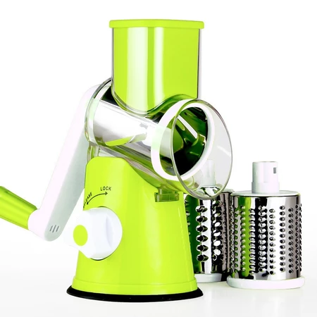 Imagem 2 do produto Cortador Manual de Legumes com 3 Lâminas Inox
